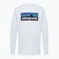 Pánské tričko Patagonia P-6 Logo Responsibili Longsleeve white 2