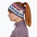 Dámská čelenka  Patagonia Powder Town fitz roy sunrise knit/birch white 3