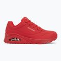 Dámské boty SKECHERS Uno Stand On Air red 2