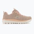 Dámská tréninková obuv SKECHERS Graceful Twisted Fortune natural/coral 2