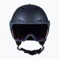Dámská lyžařská helma Salomon Icon LT Visor Photo Sigma S1-S3 navy blue L41529800 2
