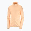 Dámská fleece mikina Salomon Outrack Full Zip Mid apricot ice LC1710300 4