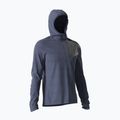 Pánská fleece mikina Salomon Outline FZ Hoodie tmavě modrá LC1712100 5