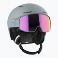 Salomon Driver Prime Sigma Plus+el S1/S2 šedá lyžařská helma L47011200 8