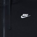 Pánská mikina Nike Sportswear Club Hoodie FZ black/black/white 3