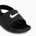 Dětské pantofle Nike Coffee black/white/white/white 7