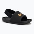 Dětské nazouváky Nike Coffee black/metallic gold