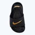 Dětské nazouváky Nike Coffee black/metallic gold 5