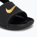 Dětské nazouváky Nike Coffee black/metallic gold 7