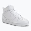 Dětské boty Nike Court Borough Mid 2 white/white/white