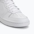 Dětské boty Nike Court Borough Mid 2 white/white/white 7