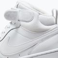 Dětské boty Nike Court Borough Mid 2 white/white/white 8