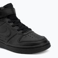 Dětské boty do vody Nike Court Borough Mid 2 black/black/black 7
