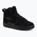 Dětské boty Nike Court Borough Mid 2 black/black/black