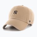 Kšiltovka 47 Brand MLB New York Yankees Base Runner CLEAN UP khaki
