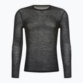 Pánská termoakční mikina Smartwool Intraknit Merino 200 Crew black/white