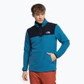 Pánská fleece mikina The North Face Homesafe Snap Neck modrá NF0A55HM49C1