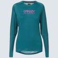 Oakley WMNS Factory Pilot LS dámský cyklistický dres zelený FOA500224