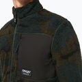 Oakley Mountain Fire Sherpa pánská snowboardová mikina zelená FOA403426 6