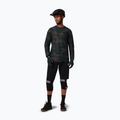 Pánský cyklistický dres Oakley Ride Free LS šedo-zelená FOA404505 2