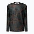 Pánský cyklistický dres Oakley Ride Free LS šedo-zelená FOA404505 8