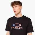 Pánské tričko Oakley O Bark 2.0 black/american flag 5
