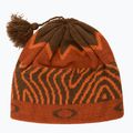 Zimní čepice Oakley TC Nordic Tassle orange norway pattern 5