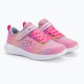 Dětská tréninková obuv SKECHERS Go Run 600 Shimmer Speeder light pink/multi 4