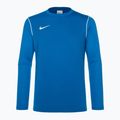 Pánské fotbalové tričko longsleeve   Nike Dri-FIT Park 20 Crew royal blue/white