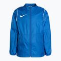 Dětská fotbalová bunda  Nike Park 20 Rain Jacket royal blue/white/white