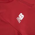 Dětská fotbalová mikina New Balance Training 1/4 Zip Knitted bordó NBEJT9035 3
