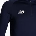 Pánská fotbalová mikina New Balance Training 1/4 Zip Knitted tmavě modrá NBEMT9035 3