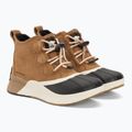Juniorské sněhule Sorel Ona Classic Suede camel brown/sea salt 4