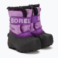 Dětské sněhule Sorel Snow Commander gumdrop/purple violet 4