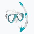 Šnorchlovací sada Mares Combo Trygon aqua/white/clear