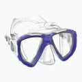 Šnorchlovací sada Mares Combo Trygon blue/white/clear 2