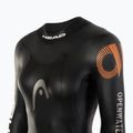 Dámský triatkonový neopren HEAD Ow Shell Fs 3.2.2 black/orange 3