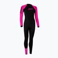 Dámský plavecký neopren Zoggs Ow Explorer Fs 3.2.2 mm black/pink