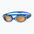 Plavecké brýle Zoggs Predator Flex Polarized Ultra blue/ grey/ polarized copper