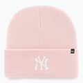 Zimní čepice 47 Brand MLB New York Yankees Haymaker pink