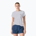 Dámské trekingové tričko Patagonia P-6 Logo Responsibili-Tee white