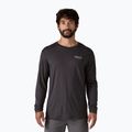 Pánské tričko Patagonia Cap Cool Merino Blend Longsleeve Graphic heritage header/black
