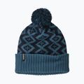 Zimní čepice Patagonia Powder Town Beanie perennial pinecone/wavy blue 6