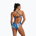 Dámské jednodílné plavky TYR Durafast Elite Riptidal Trinityfit teal/orange 2