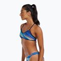 Horní díl plavek  TYR Riptidal Trinity teal/orange 3