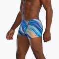 Pánské plavecké boxerky TYR Durafast Elite Riptidal Square Leg teal/orange 3