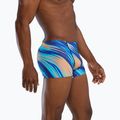 Pánské plavecké boxerky TYR Durafast Elite Riptidal Square Leg teal/orange 4