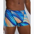 Pánské plavecké boxerky TYR Durafast Elite Riptidal Square Leg teal/orange 5