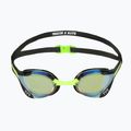 Plavecké brýle TYR Tracer-X Elite Racing Mirrored black/lime 2