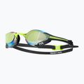 Plavecké brýle TYR Tracer-X Elite Racing Mirrored black/lime